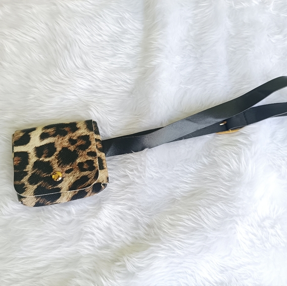 Mini leopard belt bag - Picture 2 of 7